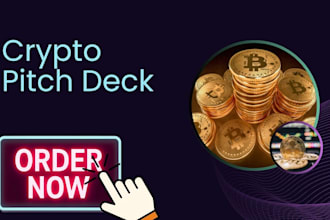 block chain web 3 crypto roadmap canva slides  investor ready pitch presentation