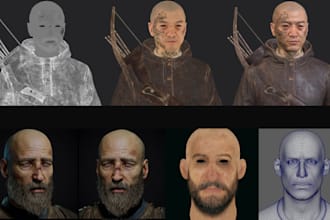 3d realistic metahuman character unreal engine daz3d game character 3d animation