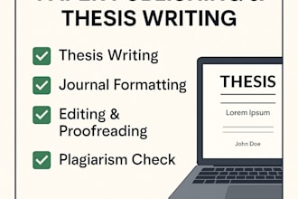 technical research papers and theses