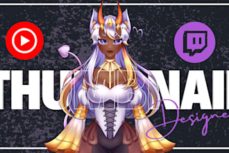 design clickable gaming youtube thumbnails