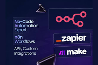 automate workflows using n8n API integration zapier zoho flow webhook and apps