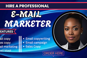write engaging email copy, sales copy for bulk email marketing email blast