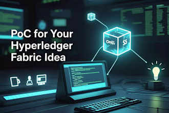 setup a single organization hyperledger fabric docker network