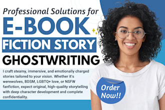 ebook writer nsfw erotic anime manga smut kink story romance erotica fanfiction