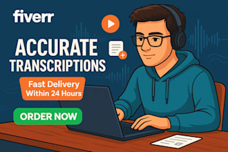 transcribe english audio and video to text fast and accurately