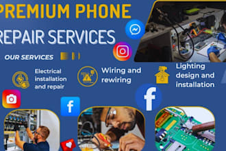 generate phone repair, mobile, computer service leads via facebook ads