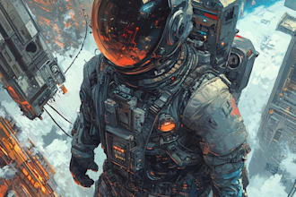create high quality 3d character art, fantasy art sci fi art