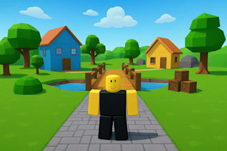 do roblox full game creation, roblox map design and scripting
