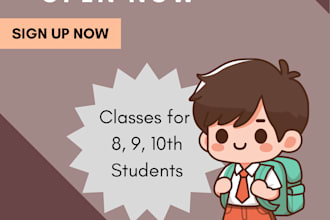 teach students from 1st grade to 10 th grade