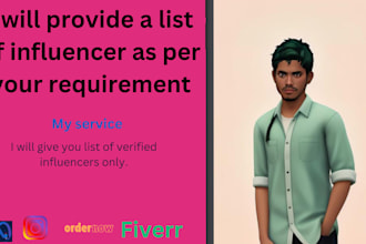source instagram influencers profile lists