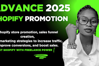 do shopify ecommerce marketing promotion sales funnel traffic for shopify sales
