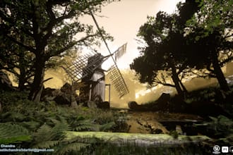 3d modelling of assets and props