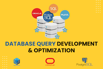 create database and write optimized sql queries