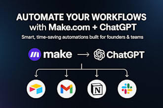 build custom ai automations using make, openai, and apis