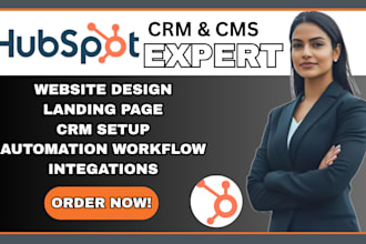build custom hubspot website hubspot landing page and blog design