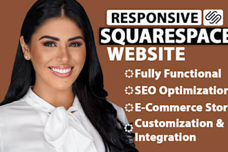 build squarespace website design squarespace website redesign maintenance, SEO