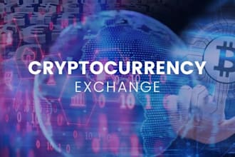 build custom crypto trading app, trading app, trading website, exchange website