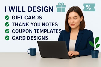 design beautiful gift cards thank you notes coupon templates gift cards designs