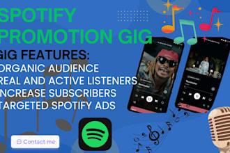 do spotify promotion for spotify album organically to increase monthly listeners