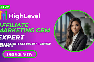 gohighlevel affiliate marketing sales funnel ghl funnel workflow automation a2p