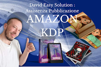 ti aiuto a pubblicare il tuo libro su amazon KDP