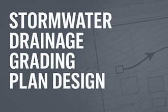 do stormwater drainage grading plan site design permit civil engineering