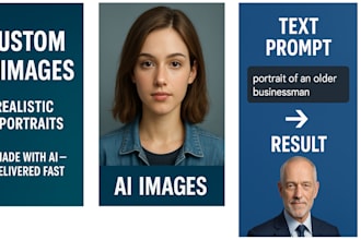 create realistic ai generated logo, portraits or images