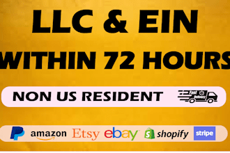 register US llc and get ein within 72 hours