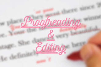 edit grammar, punctuation, and clarity of your content