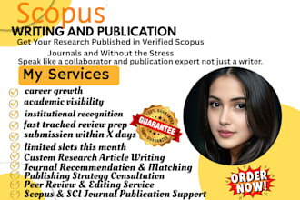 write and publish your paper on scopus and wos indexed journal
