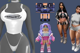 3d cloth for roblox vrchart secondlife sims imvu peds fivem fashion design