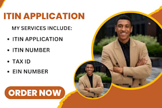 apply itin filing, w7 form,US tax id support, non resident taxes, ein assistance