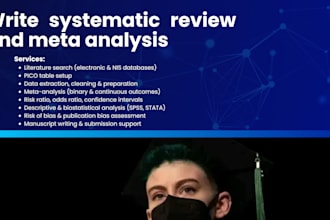write systematic review and meta analysis