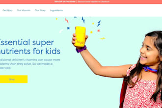 make a private label supplement shopify store, nutraceutical supplement website