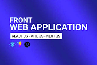 react js next js web app with tailwind css and typescript