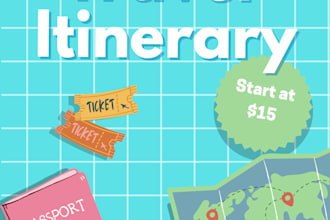 create custom travel itineraries tailored to your trip