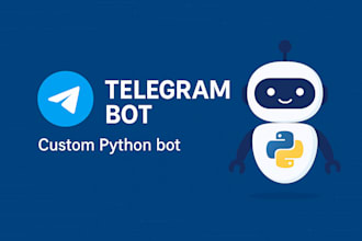create a telegram bot adapted to your needs