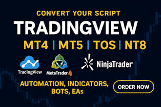 convert tradingview scripts to mt4, mt5, ninjatrader 8, or thinkorswim