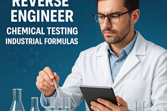 reverse engineer and test industrial and chemical formulas professionally