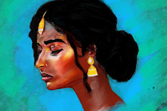 unique digital art and portraits tailored to your vision