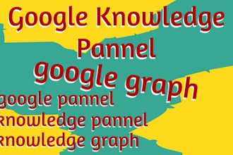 create active standard google panel knowledge graph for personal, company brand