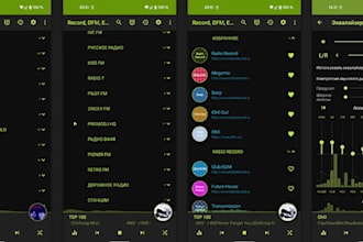 develop a music player app for your radio, songs or album
