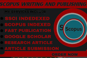 publish articles in scopus indexed peer reviewed journals