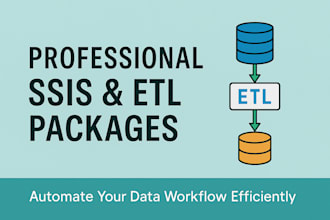 create and schedule ssis packages for etl automation