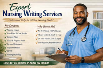 do nursing care plans, soap notes, diagnosis and case studies