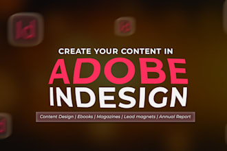 work on any adobe indesign document or publication
