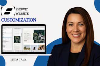 design or customize your showit website or template