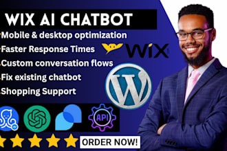 integrate manychat, wix chat tidio live chat chatbot into wix wordpress website