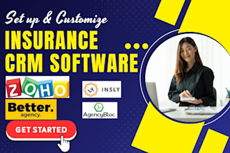 set insurance crm zoho agencybloc betteragency salesforce nexj insly insuredmine