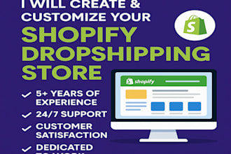 create a fully functional shopify store from scratch